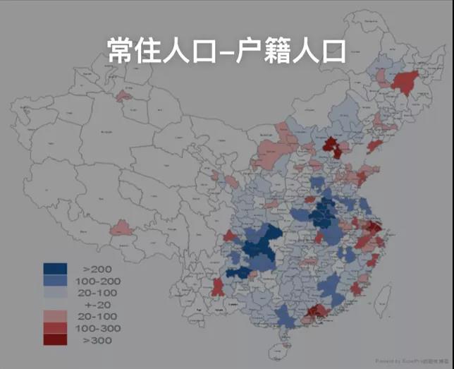 城市人口流出_河南各县流入流出人口