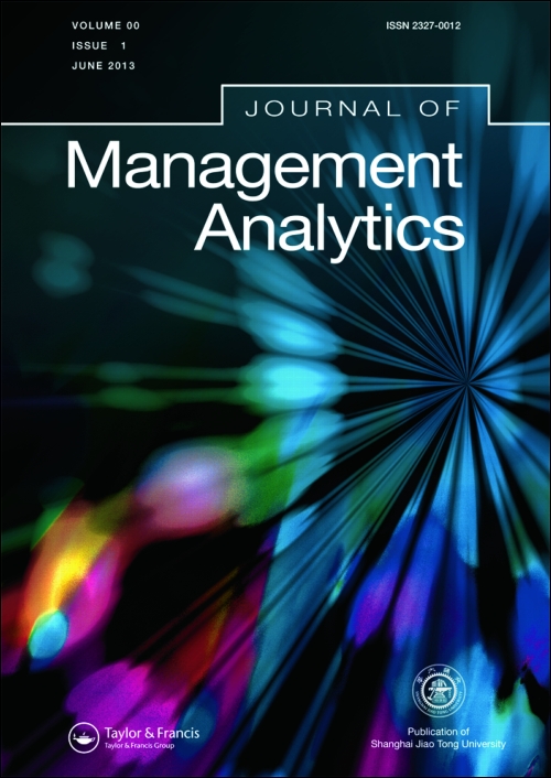 Journal of Management Analytics Accepted for Web of Science Emerging