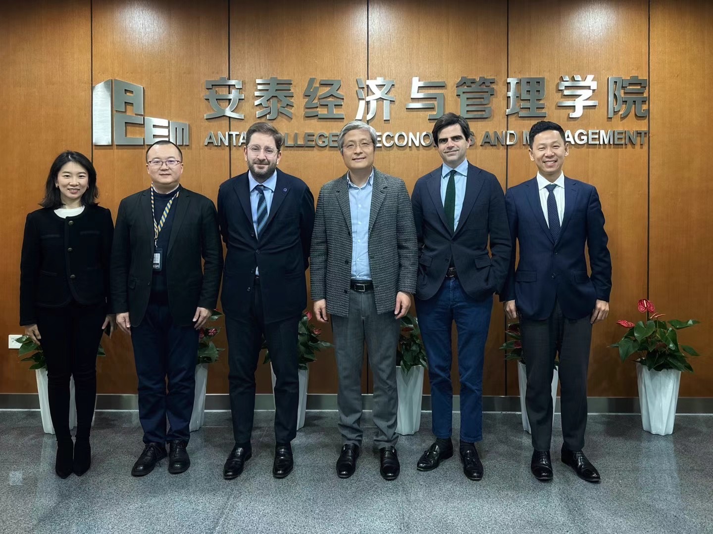 A Delegation Visit of IE University Headed by CEO Diego del Alcázar Benjumea